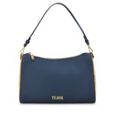 Borsa Donna Sottospalla con Tracolla 1A Classe Alviero Martini linea Geo Harmonia Blu Navy LF36