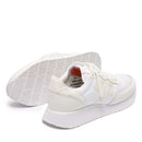 Sneakers Donna WUSHU RUYI Master 651 in Nylon e Suede Cloud Dancer