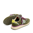 Sneakers Donna WUSHU RUYI Master All Suede MAS12 in Camoscio Tarmac Vetiver e Citronelle