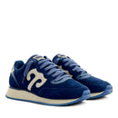 Sneakers Uomo WUSHU RUYI Master All Suede MAS19 in Camoscio Blue Ocean Sand e Light Navy