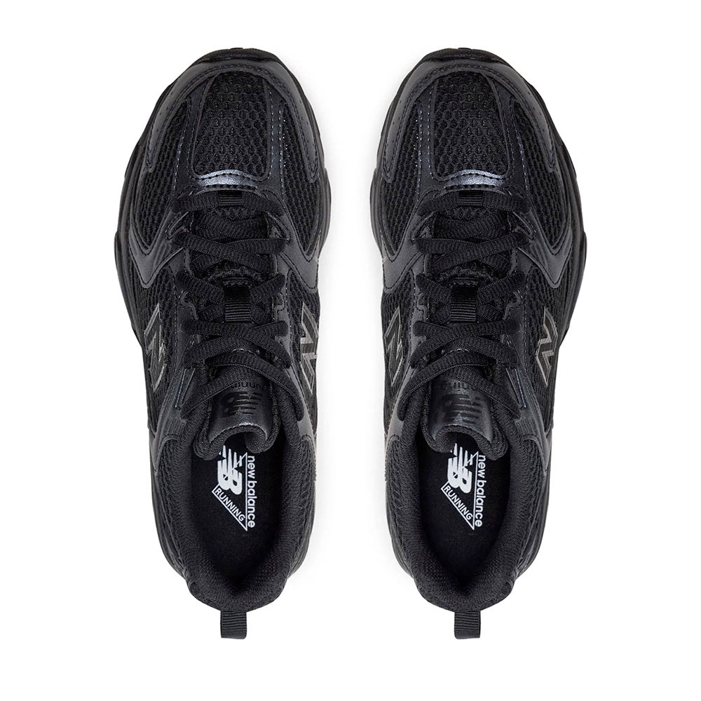 Unisex NEW BALANCE Sneaker 530 Laufschuhe aus Synthetik und Mesh in Schwarz