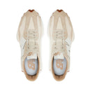 Damen-Sneaker NEW BALANCE 327 aus Technikstoff und Wildleder in Beige