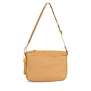 Borsa Donna a Tracolla Tre Scomparti MANDARINA DUCK linea MD20 in Tessuto color Senape