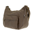 Women's Half-Moon Fabric Crossbody Bag MANDARINA DUCK MD20 in Oil