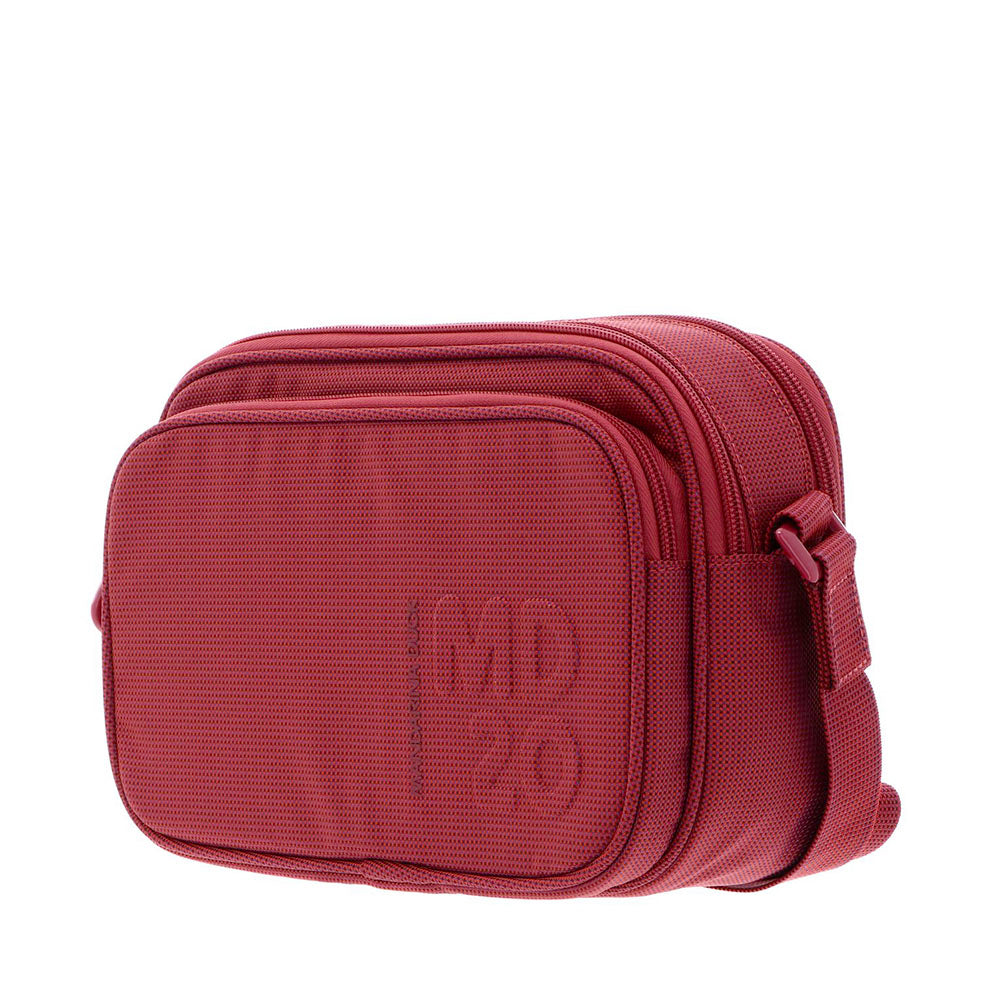 Camera Bag Donna a Tracolla MANDARINA DUCK linea MD20 in Tessuto Cranberry