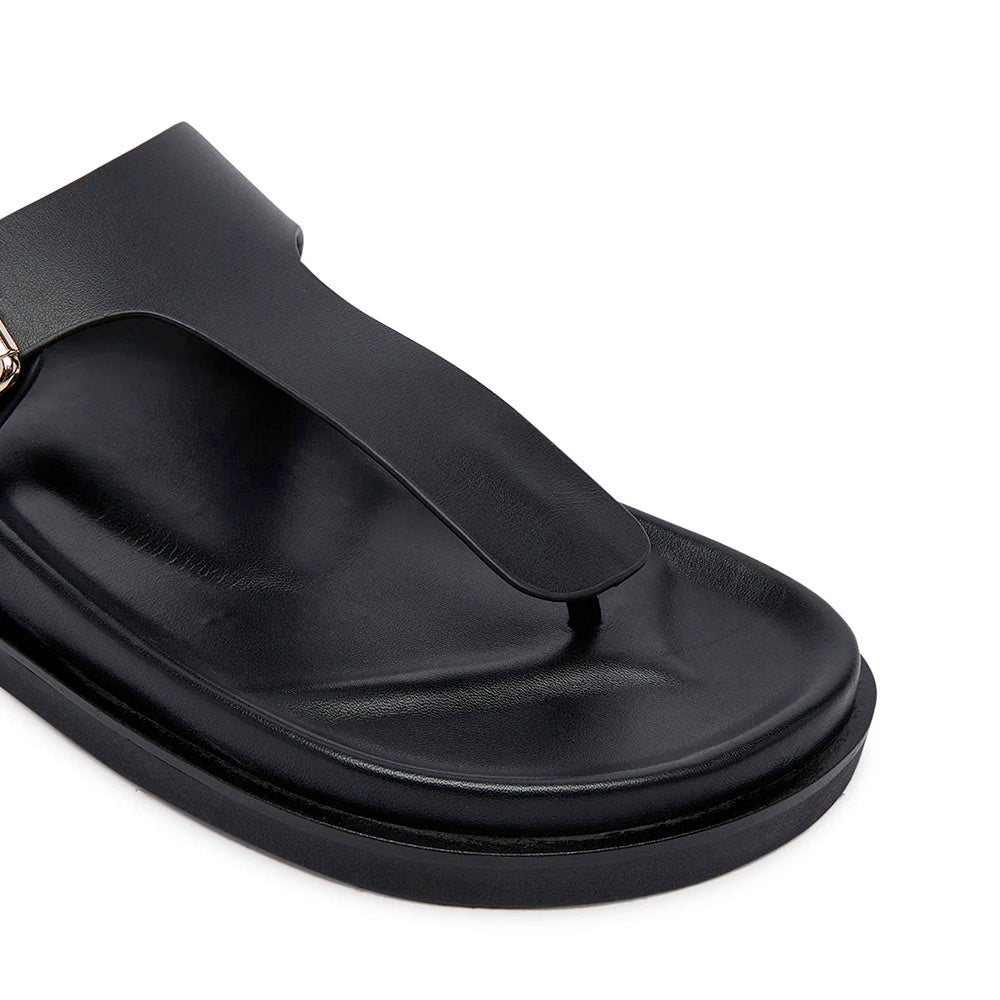 Ciabatte Infradito PATRIZIA PEPE Girl linea Fly Birkilux in Pelle Nera