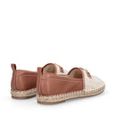 Espadrillas Donna LIU JO Capri 04 in Ecopelle e Rafia color Cuoio