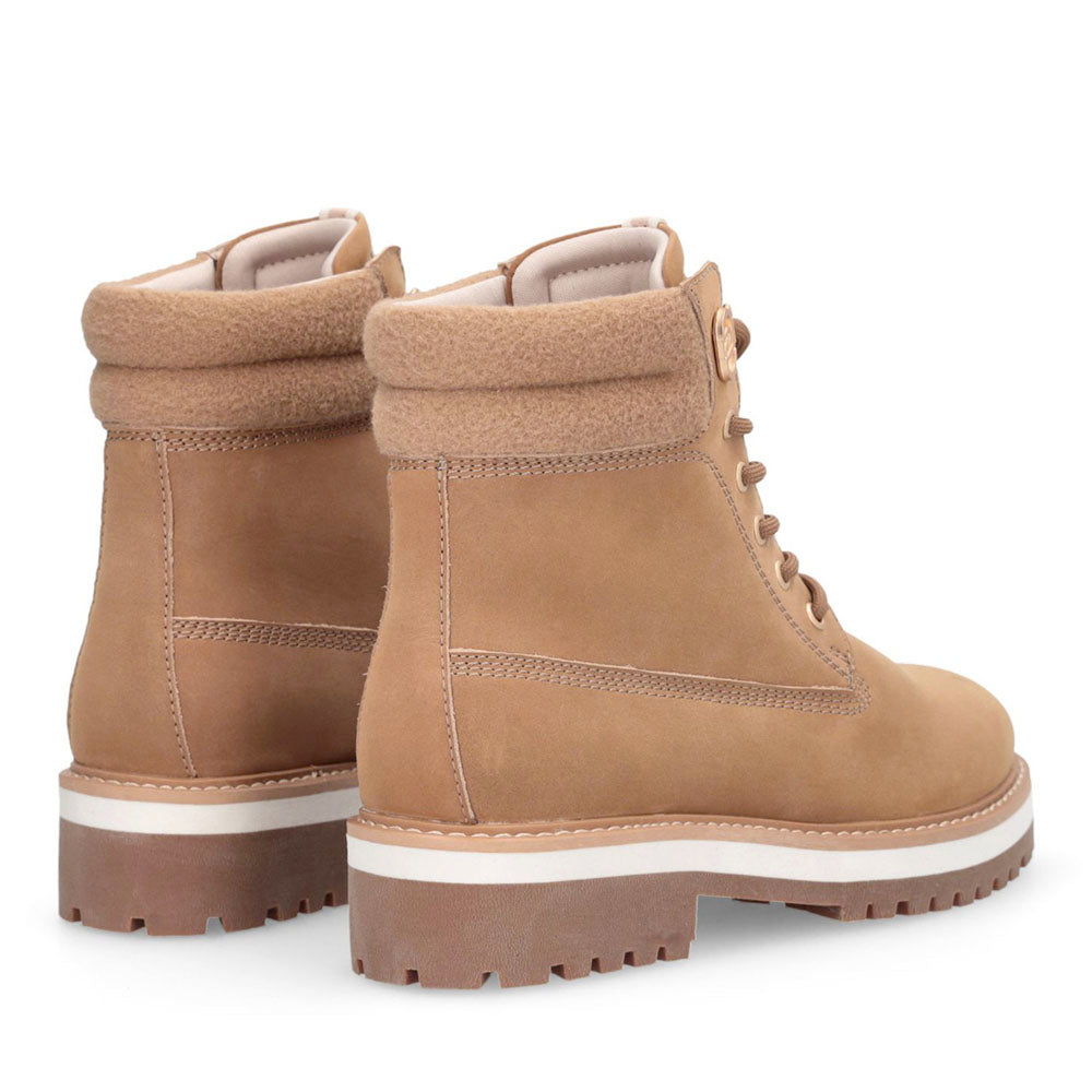 Anfibi Donna LIU JO Tammy 01 in Nabuck color Cognac