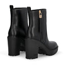 Stivaletti Donna con Tacco LIU JO Ruby 14 in Pelle Nera