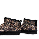 Stivaletti Mini Donna Imbottiti LIU JO Jil 01 in Velluto stampa Leopardata con Paillettes