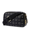 Damen-Kameratasche POLLINI Linie Heritage Logo Schwarz