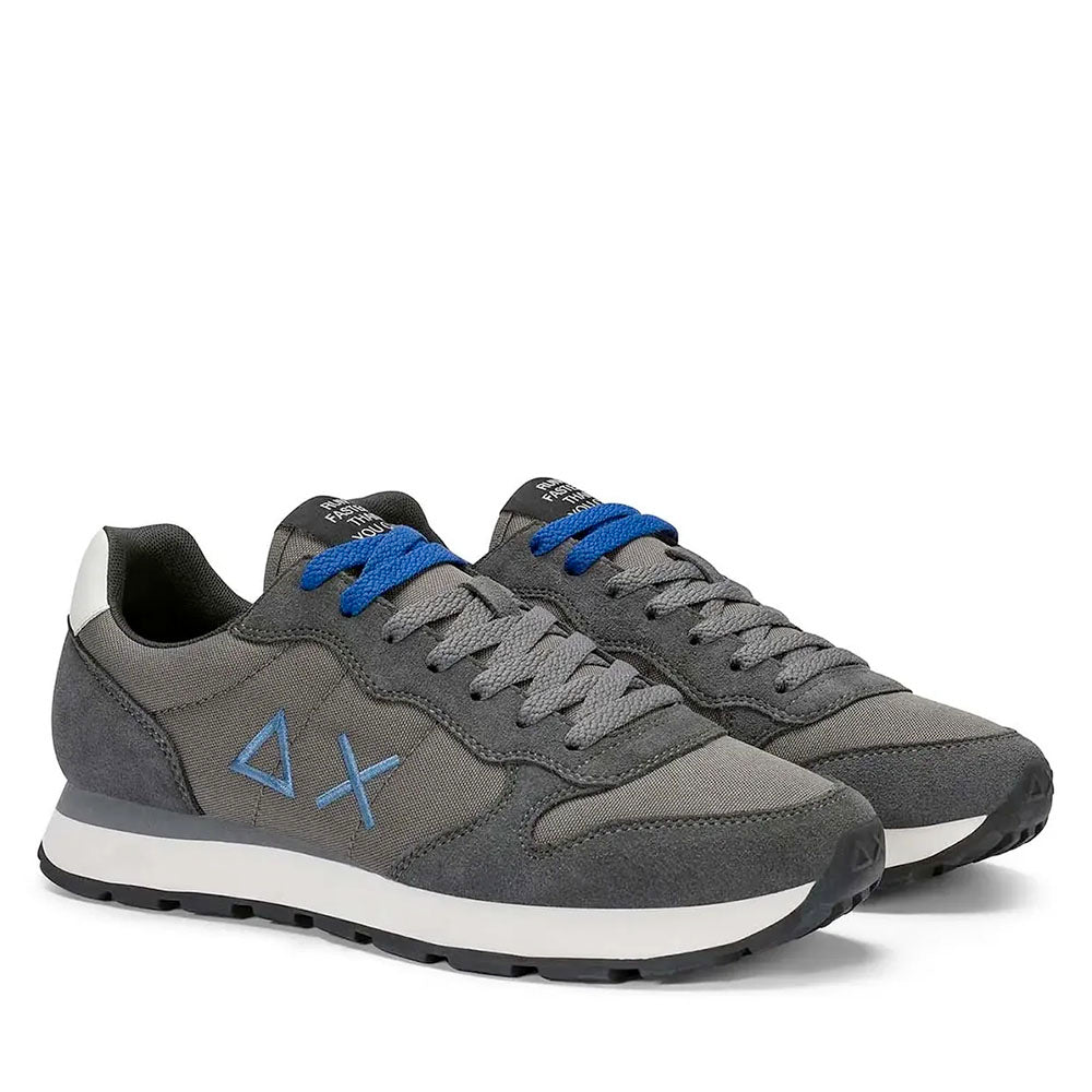 Sneakers Uomo SUN68 Tom Solid Grigio Scuro - Z46101