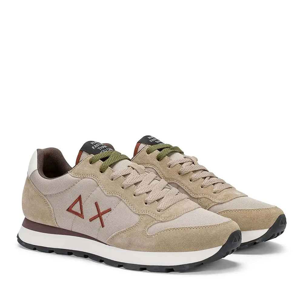 Sneakers Uomo SUN68 Tom Solid Beige Scuro - Z46101