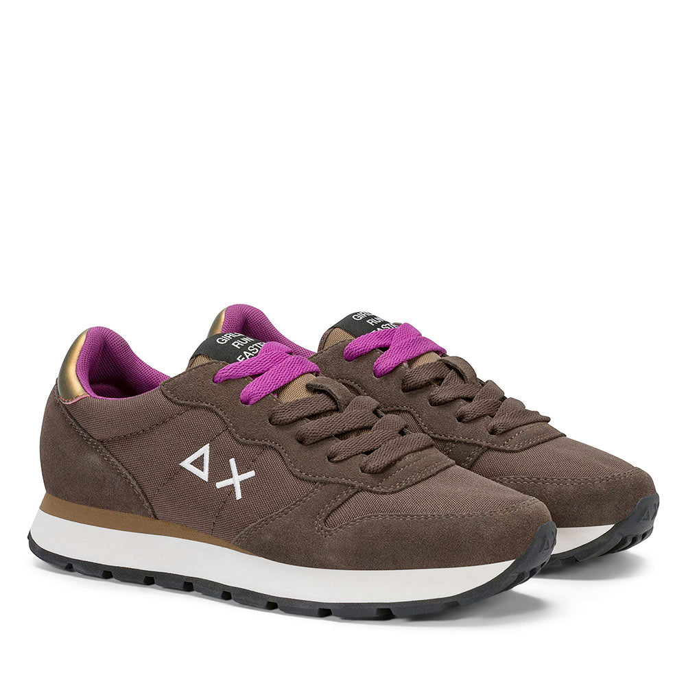 Sneakers Donna SUN68 Ally Solid Marrone - Z46201