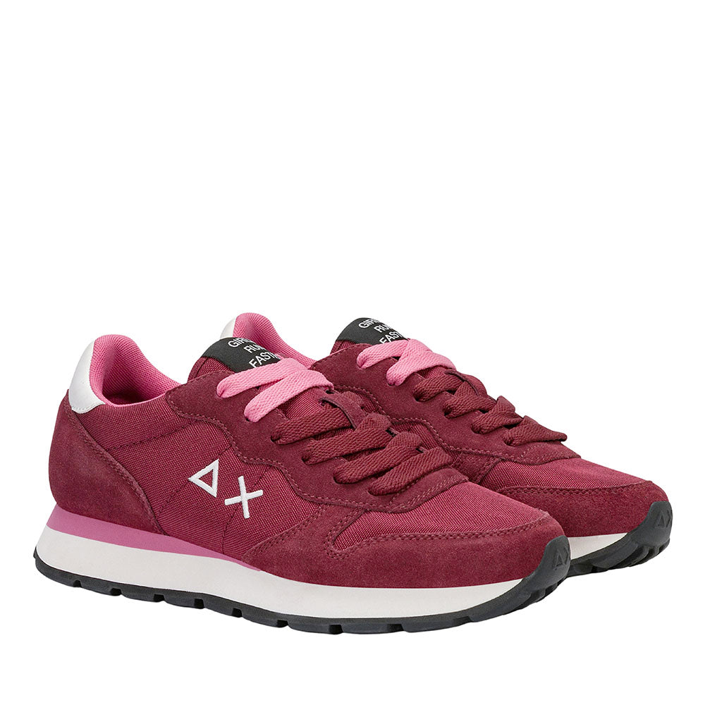 Sneakers Donna SUN68 Ally Solid Bordeaux - Z46201