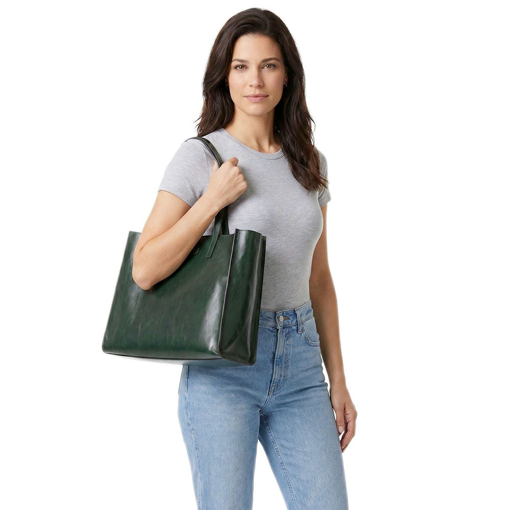 The Bridge Mirra Shopper – Damen, Grün