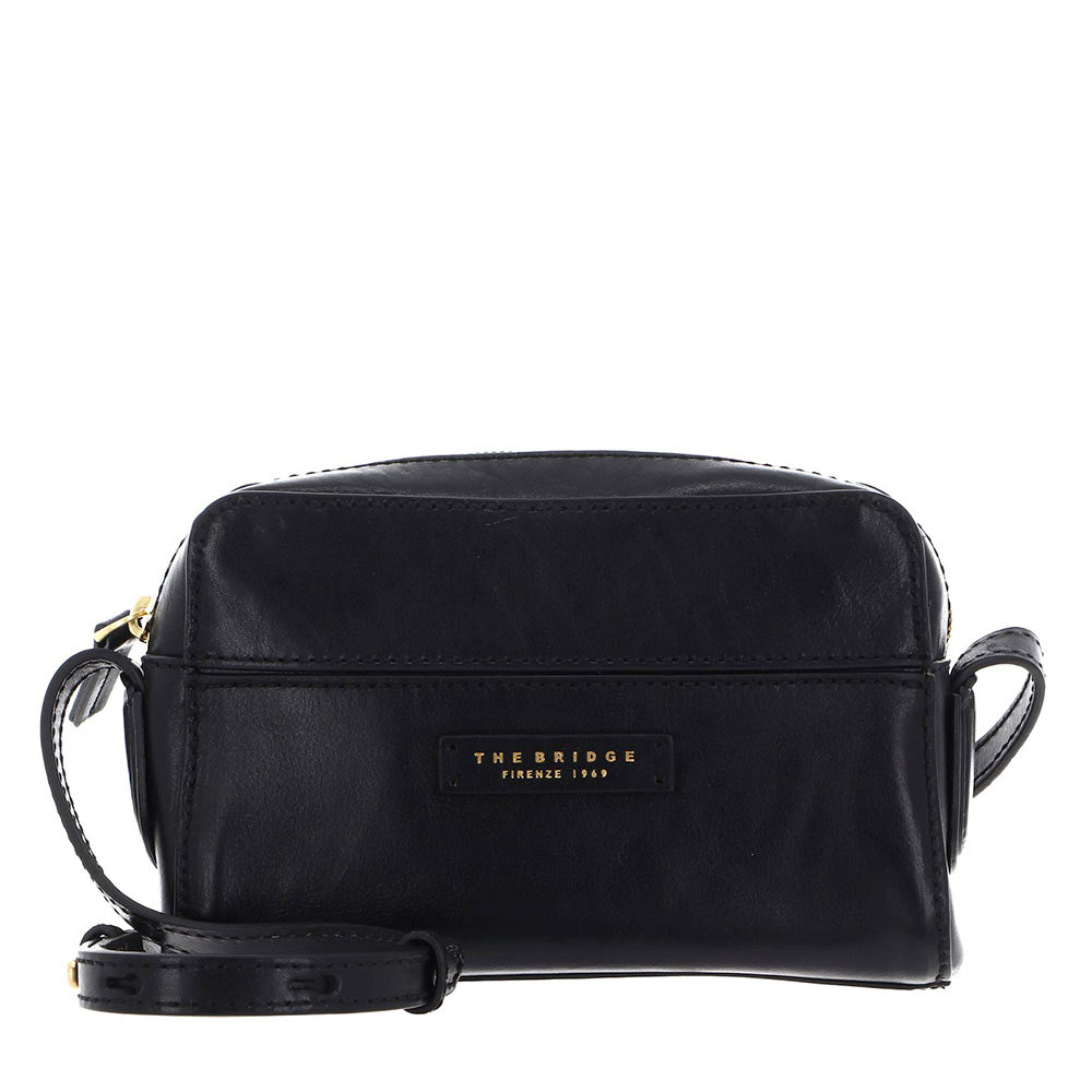 Borsa Donna a Tracolla THE BRIDGE linea Elettra in Pelle Nera