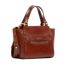 Borsa Donna a Mano THE BRIDGE linea Lucrezia in Pelle Marrone