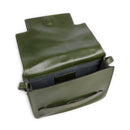 Borsa Donna a Tracolla Media THE BRIDGE linea Lucrezia in Pelle Verde Maggiorana
