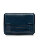 Borsa Donna a Tracolla Media THE BRIDGE linea Lucrezia in Pelle Blu Notte