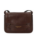 Borsa Donna a Tracolla Media THE BRIDGE linea Lucrezia in Pelle color Moka