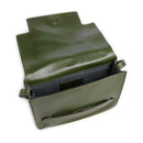 Borsa Donna a Tracolla Grande THE BRIDGE linea Lucrezia in Pelle Verde Maggiorana