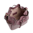 Borsa Donna Secchiello THE BRIDGE linea Letizia in Pelle Viola Orchidea