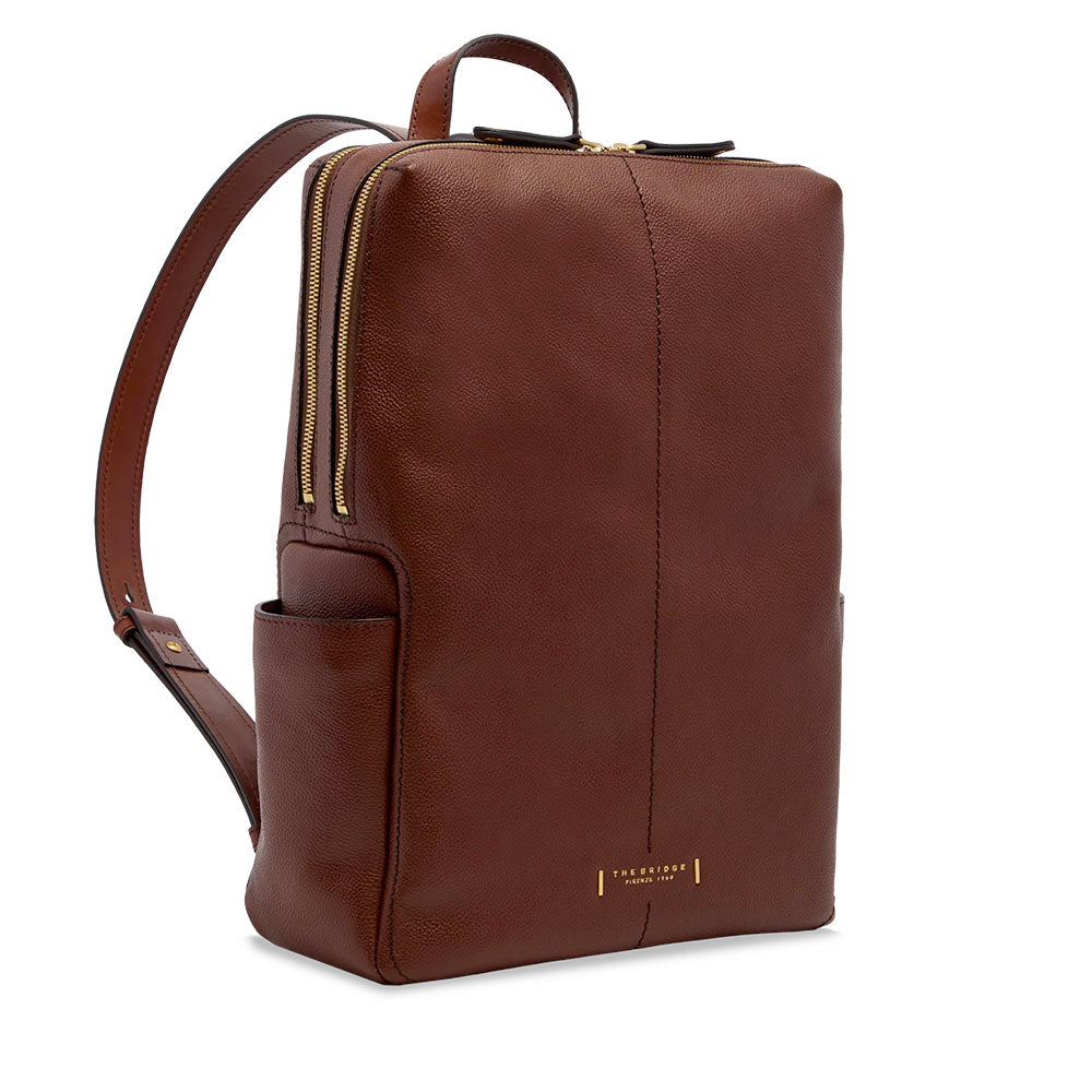 Zaino Donna THE BRIDGE linea Letizia in Pelle Marrone