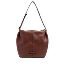 Hobo Bag Donna THE BRIDGE linea Marisa in Pelle Marrone