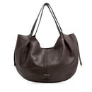 Maxi Shopping Bag Donna THE BRIDGE linea Marisa in Pelle color Moka