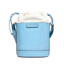 Borsa Donna a Secchiello THE BRIDGE linea Greta in Pelle Baby Blu