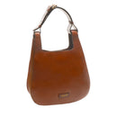 Borsa Donna Hobo a Spalla THE BRIDGE in Pelle Marrone linea Lucia
