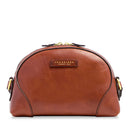 Borsa Donna a Tracolla THE BRIDGE linea Magda in Pelle color Zafferano