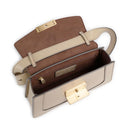 Borsa Donna a Spalla THE BRIDGE linea Ginevra in Pelle color Burro