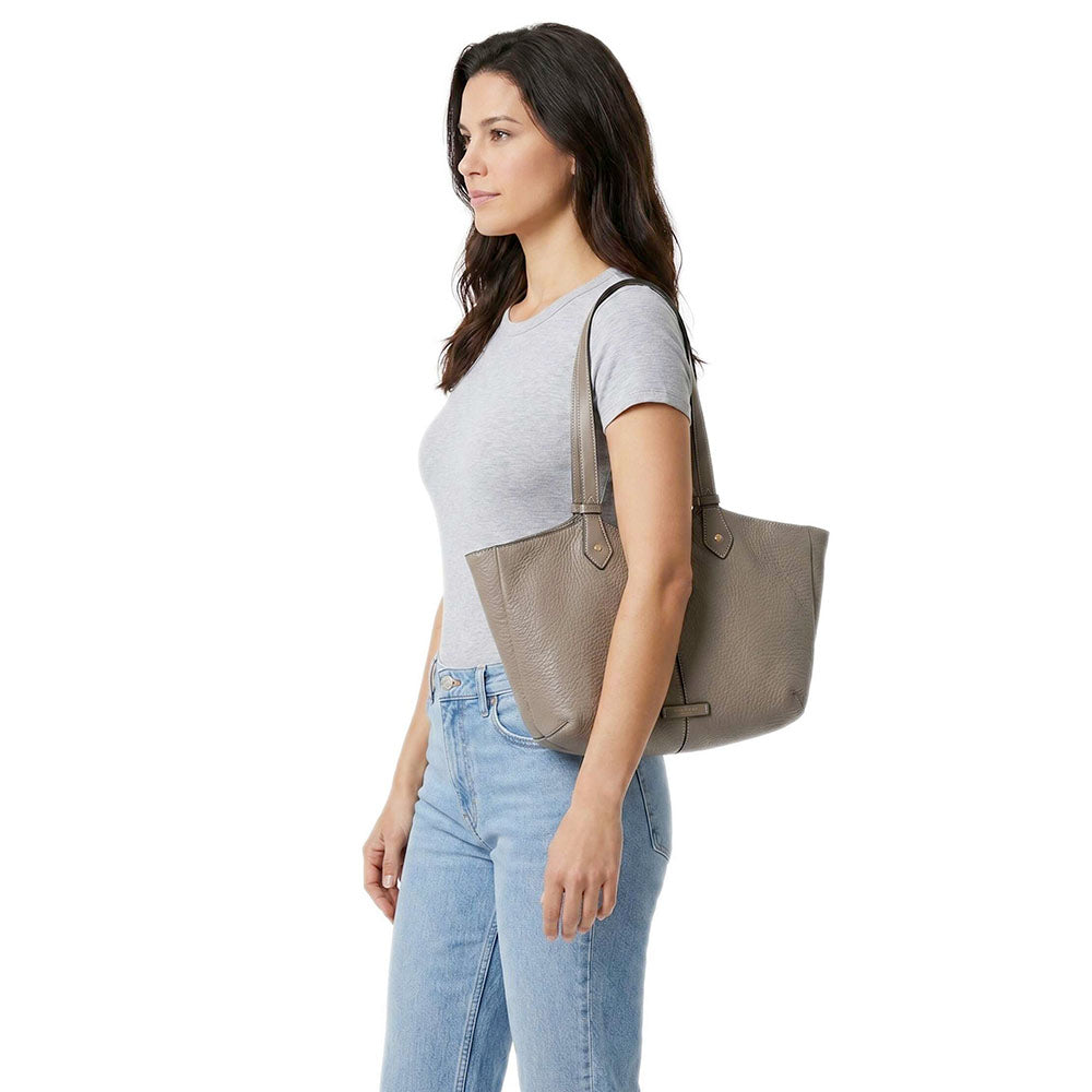 The Bridge Martina Shopping Bag – Damen Greige
