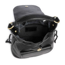 Zaino Donna con Pattina THE BRIDGE linea Martina in Pelle Nera