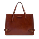 Shopping Bag Donna THE BRIDGE linea Monica in Pelle Marrone