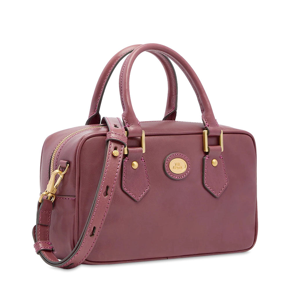 Bauletto Donna con Tracolla THE BRIDGE linea Story in Pelle Viola Orchidea