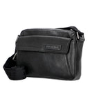 Borsello Uomo Orizzontale THE BRIDGE linea Ludovico in Pelle Nera