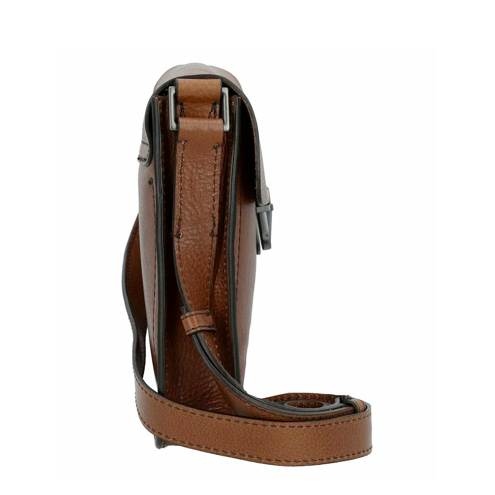 Borsello Uomo THE BRIDGE linea Ettore in Pelle Marrone