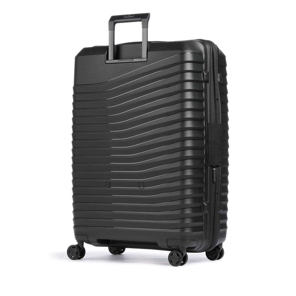 Großer Hartschalen-Trolley mit 4 Rollen SAMSONITE Modell Intuo erweiterbar in Schwarz