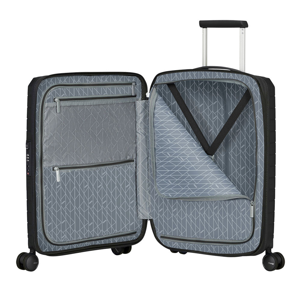 Trolley Cabina Rigido Espandibile 4 Ruote AMERICAN TOURISTER linea FastForward colore Flash Black