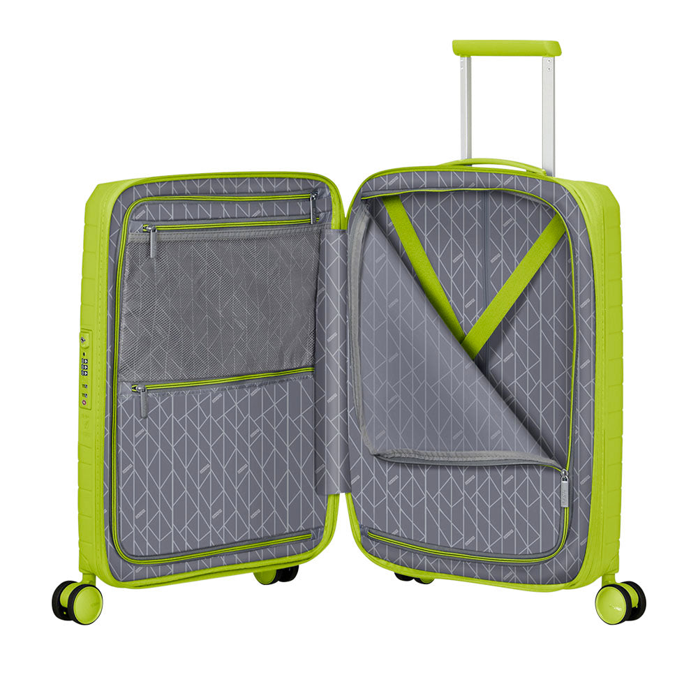 Trolley Cabina Rigido Espandibile 4 Ruote AMERICAN TOURISTER linea FastForward colore Neon Lime
