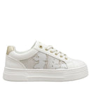 Sneakers Donna 1A Classe Alviero Martini in Eco Nappa Bianca e Geo Safari 2415