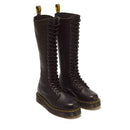 Women's Black Leather High Boots DR. MARTENS 1B60 Bex