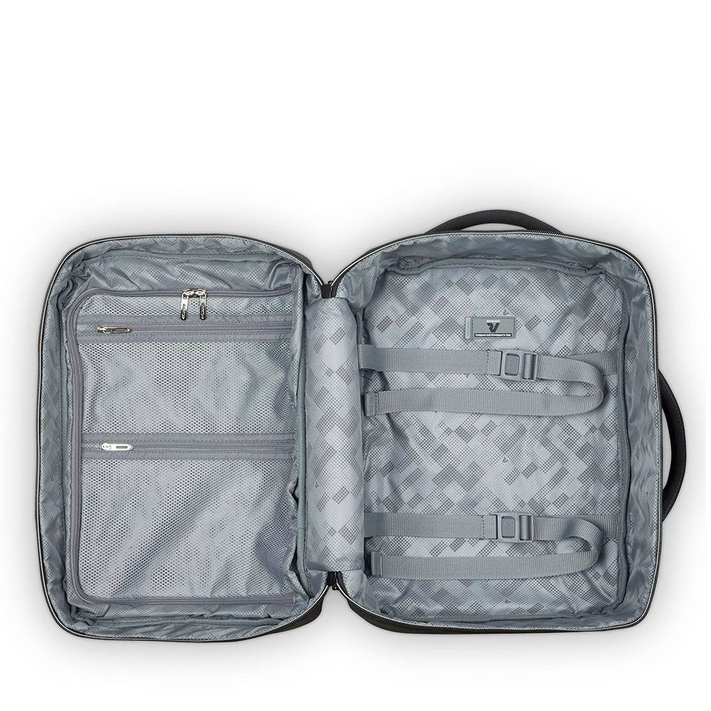 Zaino da Viaggio Underseat Small RONCATO linea Wanderline in Tessuto Gommato Nero