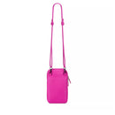 Borsello Porta Telefono RONCATO linea Lite Soft in Tessuto Fucsia