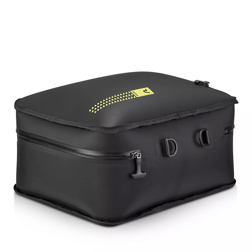 Sacca Sottovuoto per Zaino RONCATO linea Flatty in Tessuto Nero e Cyber Lime