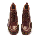 Stivaletti Uomo DR. MARTENS linea Lowell Chukka Butterscotch in Pelle Marrone