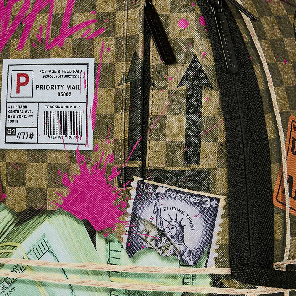 Zaino Unisex SPRAYGROUND stampa Torn Packaging Rmx
